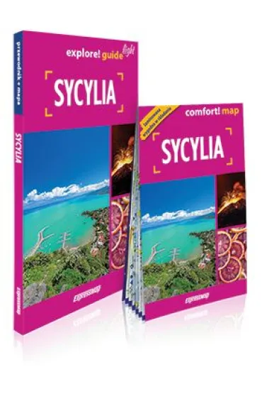 Sycylia explore! guide light (przewodnik+mapa) - Agnieszka Fundowicz-Skrzy�ska