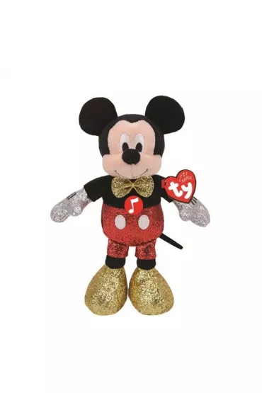 Beanie Babies. Mickey and Minnie - Myszka Miki 20 cm Meteor