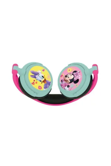 Sk�adane s�uchawki przewodowe stereo myszka minnie z g�o�no�ci� bezpieczn� dla dzieci Lexibook HP010MN
