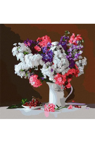 Ideyka Malowanie po numerach - Kolorowe dzwonki 40x40cm