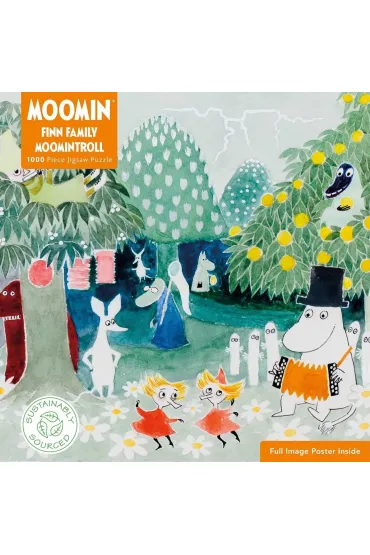 Puzzle 1000 Muminki Rodzina Finn FTJPL32 Flame Tree