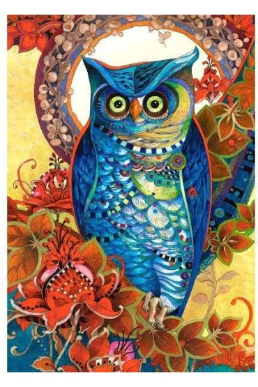 Puzzle 1500 el. Kopia Hoot David Galchutt Castorland