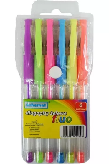Schemat D�ugopisy �elowe fluorescencyjne 6 szt.