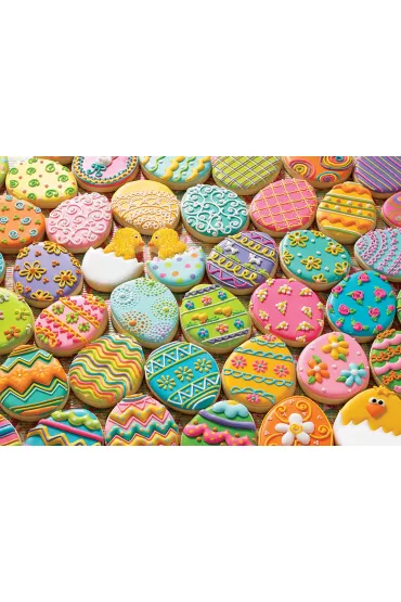 Puzzle 500 el. Wielkanocne ciasteczka Cobble Hill