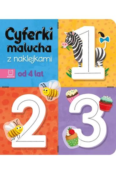 Cyferki malucha z naklejkami. Od 4 lat - Agnieszka Bator