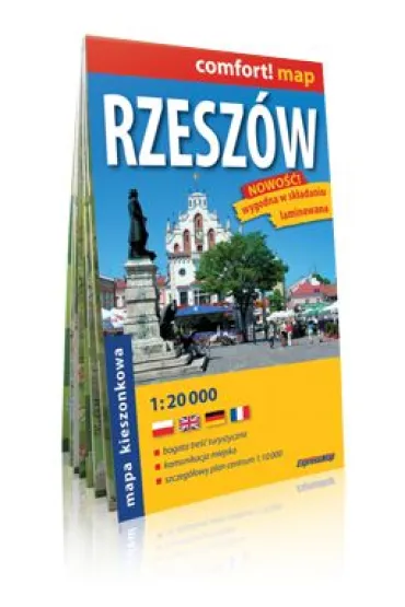 comfort!map Plan miasta Rzesz�w 1:20 000
