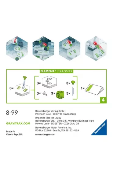 Gravitrax. Dodatek Transfer Ravensburger