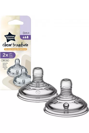 TOMMEE TIPPEE Zestaw 2 smoczk�w VARI FLOW CTN TTP 424587 Tm Toys
