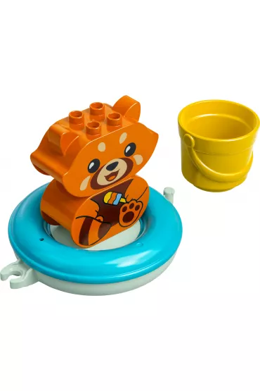 LEGO DUPLO Zabawa w kpieli: pywajca czerwona panda 10964