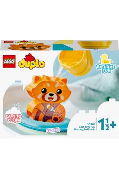 LEGO DUPLO Zabawa w kpieli: pywajca czerwona panda 10964