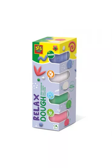 Ses Creative Plastelina Relax00514 05146 4x90g