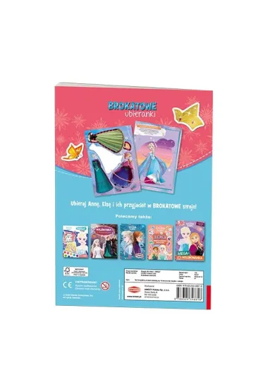Disney Kraina Lodu. Brokatowe ubieranki