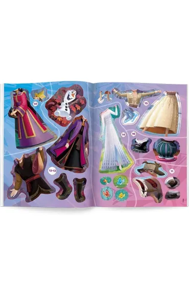 Disney Kraina Lodu. Brokatowe ubieranki