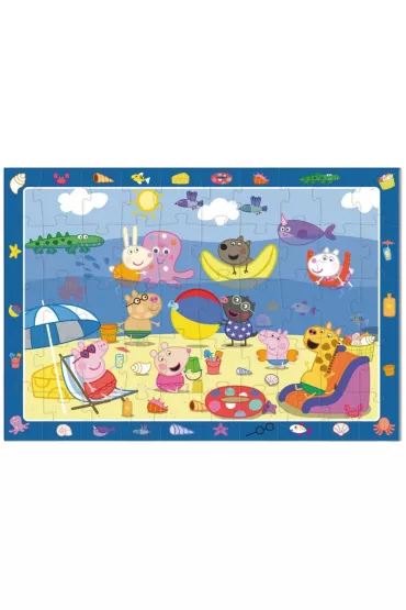 Puzzle obserwacyjne 50 el. �winka Peppa. Wakacje Dodo