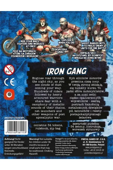 Neuroshima HEX 3.0. Iron Gang Portal Games