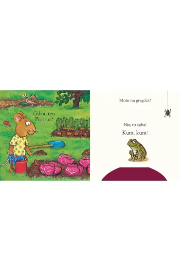 A kuku! W ogrodzie. Pola i Piotru� - Axel Scheffler