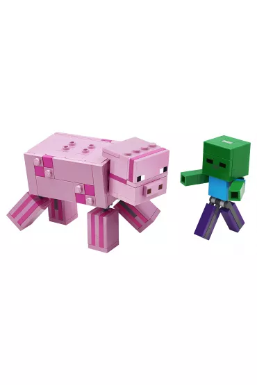 LEGO Minecraft BigFig �winka i ma�y zombie 21157