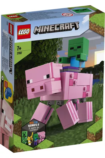 LEGO Minecraft BigFig �winka i ma�y zombie 21157