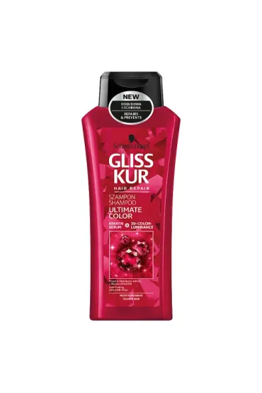 Gliss Kur Ultimate Color Shampoo szampon do w�os�w piel�gnuj�cy kolor 400 ml