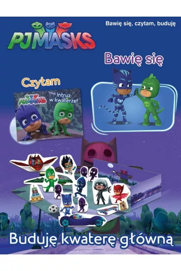 Buduje kwater� g��wn� pjmasks pid�amersi bawi� si� czytam buduj�