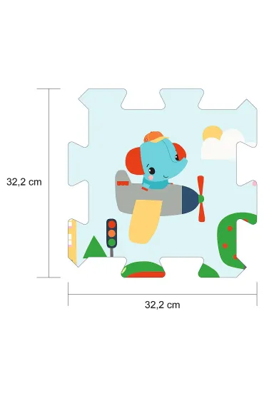 Puzzle Uk�adanka Puzzlopianka - Fisher Price Smile Trefl