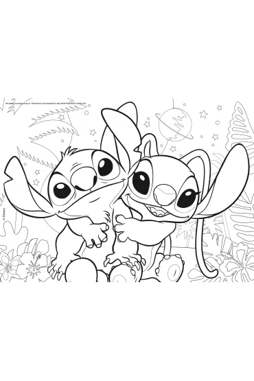 Puzzle 24 el. Lilo&Stitch Lisciani