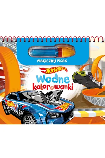 Hot Wheels. Kolorowanki wodne i magiczny pisak