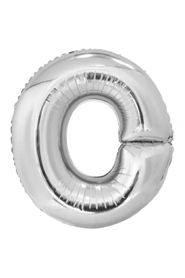 Amscan Balon foliowy litera O srebrna 69x86cm