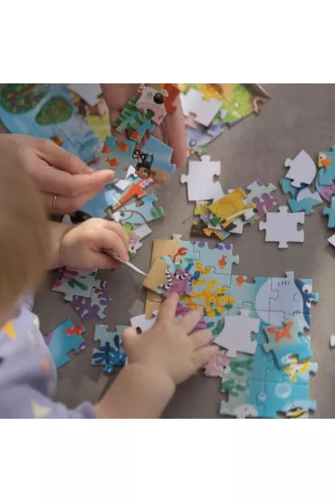 Puzzle 60 el. Biomy. Podwodny �wiat Dodo