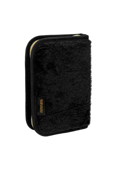 Pi�rnik pojedynczy jednoklapkowy z wyposa�eniem Astrabag Fluffy Kitty Black AC11