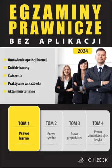 eBook Egzaminy Prawnicze bez aplikacji. Tom 1. Prawo karne pdf - Joanna Ablewicz
