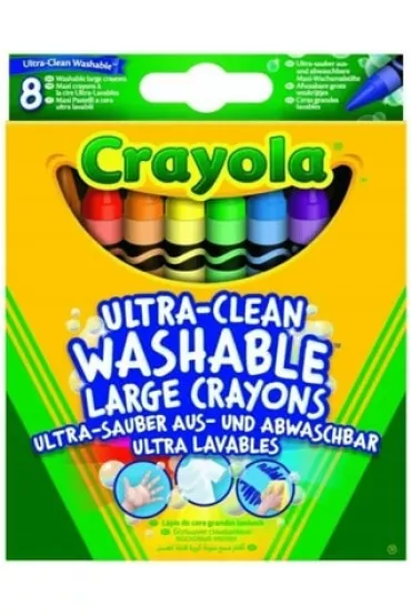 Crayola Kredki �wiecowe grube zmywalne 8 szt.