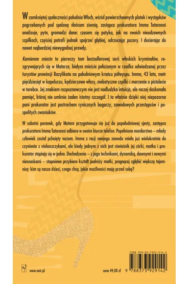 Kamienne miasto. �ledztwa Immy Tataranni. Tom 1 - Venezia Mariolina