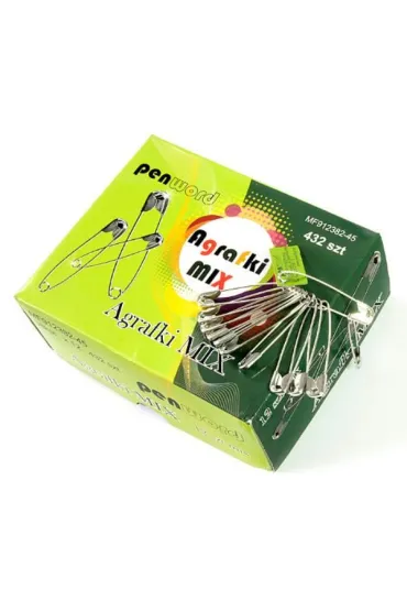 Polsirhurt Agrafki mix rozmiar�w 12 szt.