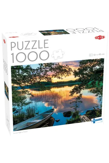 Puzzle 1000 el. Summer Night in Finland Tactic