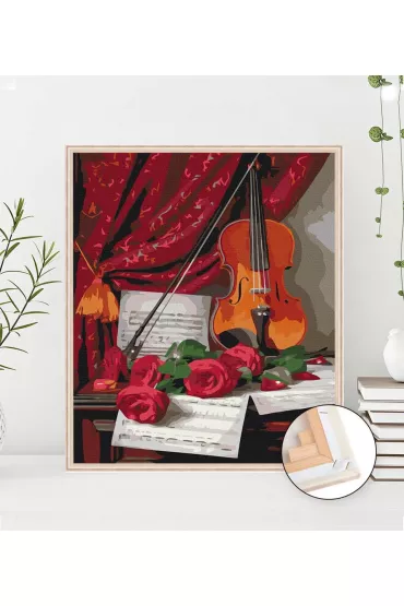 Twoje Hobby Malowanie po numerach - Muzyka kwiat�w 40x50cm