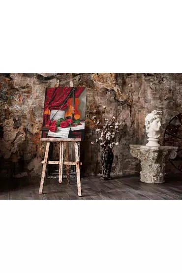 Twoje Hobby Malowanie po numerach - Muzyka kwiat�w 40x50cm