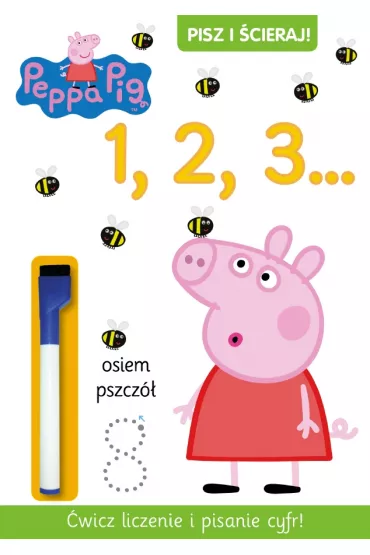 123 pisz i �cieraj �winka Peppa