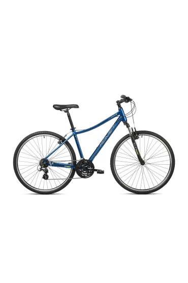 Romet Rower Orkan D granatowo-srebrno-limonkowy 18 M