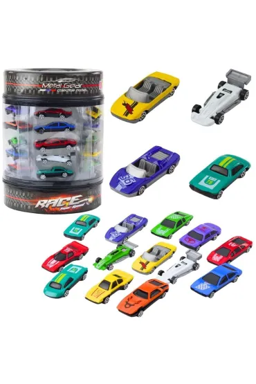 Zestaw Resorak�w w tubie 1:64 LeanToys