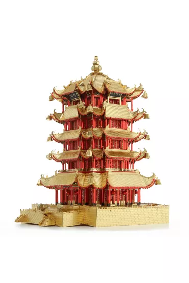 Puzzle Metalowe Model 3D - Wie�a ��tego �urawia piececool