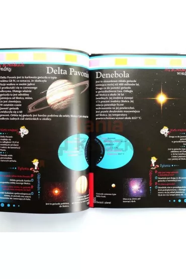 Na �cie�kach wiedzy. Encyklopedia. 100 Gwiazd i planet (OT) - Krzysztof J�drzejewski