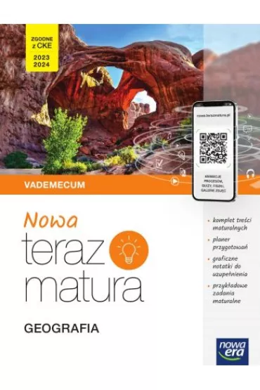 Nowa Teraz matura. Geografia. Vademecum. Do matury 2023/2024 - Miros�aw Mazur, Wojciech B�aszczykiewicz, Aneta  Ramotowska, Olga  Jerun