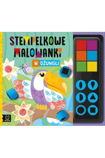 Stempelkowe malowanki. W d�ungli - Agata Kaczy�ska