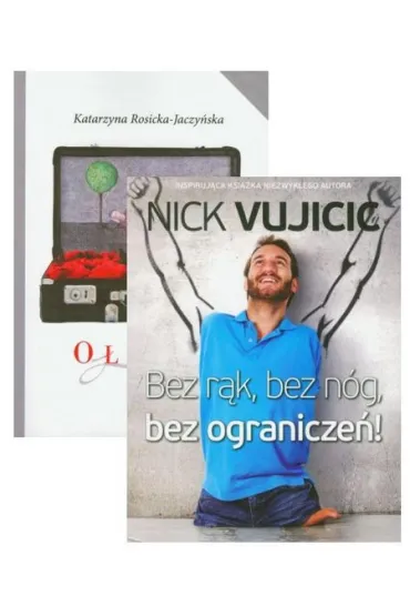 Zestaw ksi��ek: Historie pe�ne motywacji - Katarzyna Rosicka-Jaczy�ska, Nick Vujicic
