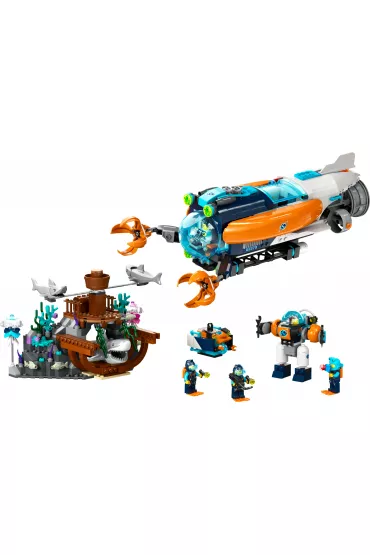 LEGO City ��d� podwodna badacza dna morskiego 60379