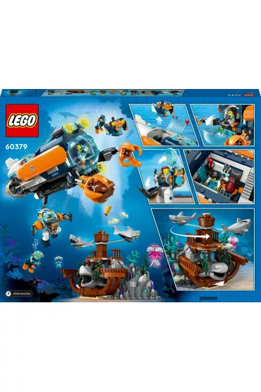 LEGO City ��d� podwodna badacza dna morskiego 60379