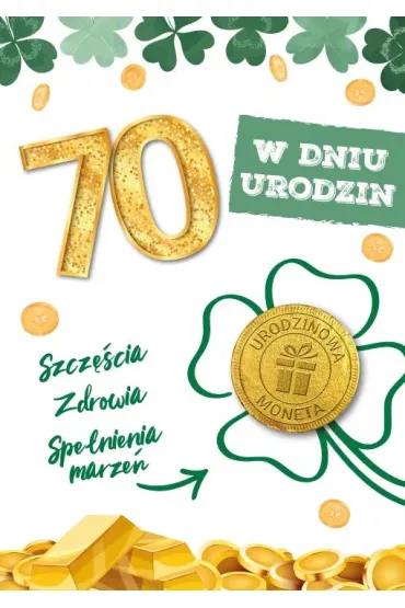 Armin Style KARNET URODZINY 70 B6 Z KOP AS MO-06 FOL