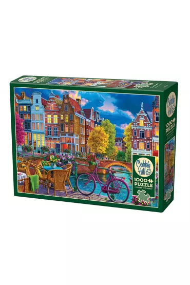 Puzzle 1000 el. Przytulna ulica Cobble Hill - Image World