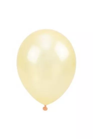 Arpex Balony metalizowane kremowe 30cm